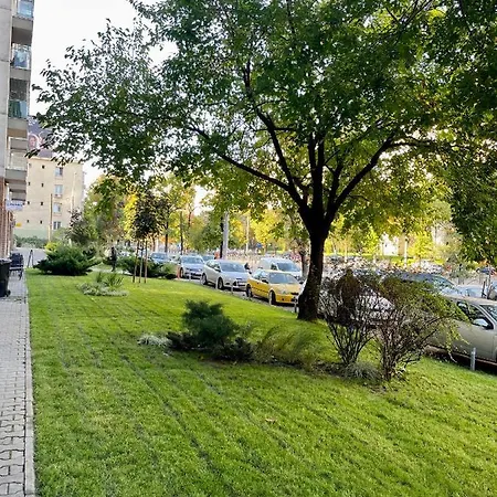 Wood Story - Modern 1br Near Center With Parking Lägenhet Bukarest